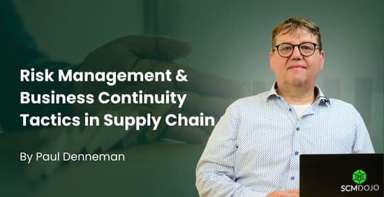 Risk Management and Business Continuity Tactics in Supply Chain